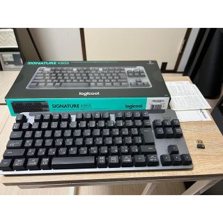 Logicool K855GR ワイヤレスキーボード　テンキーレス　リニア(PC周辺機器)