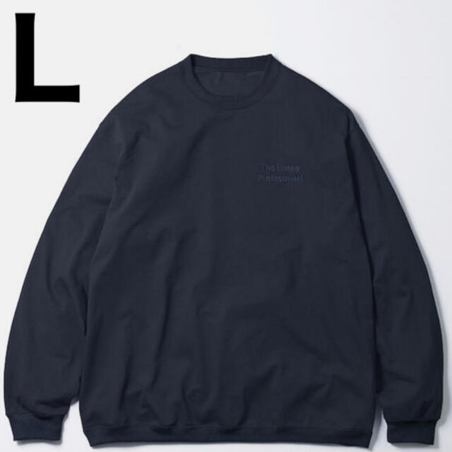 ENNOY LONG SLEEVE HEM RIB TEE (NAVY) メンズのトップス(Tシャツ/カットソー(七分/長袖))の商品写真