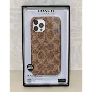 コーチ(COACH)の新品 コーチ スマホケース iPhone12 12pro iPhoneケース(iPhoneケース)