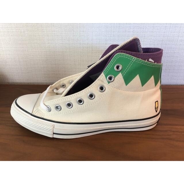 CONVERSE(コンバース)のジョジョの奇妙な冒険コンバースコラボスニーカー/岸辺露伴　26.5cm メンズの靴/シューズ(スニーカー)の商品写真