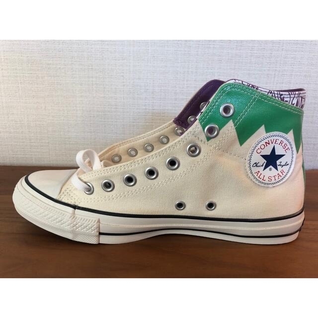 CONVERSE(コンバース)のジョジョの奇妙な冒険コンバースコラボスニーカー/岸辺露伴　26.5cm メンズの靴/シューズ(スニーカー)の商品写真