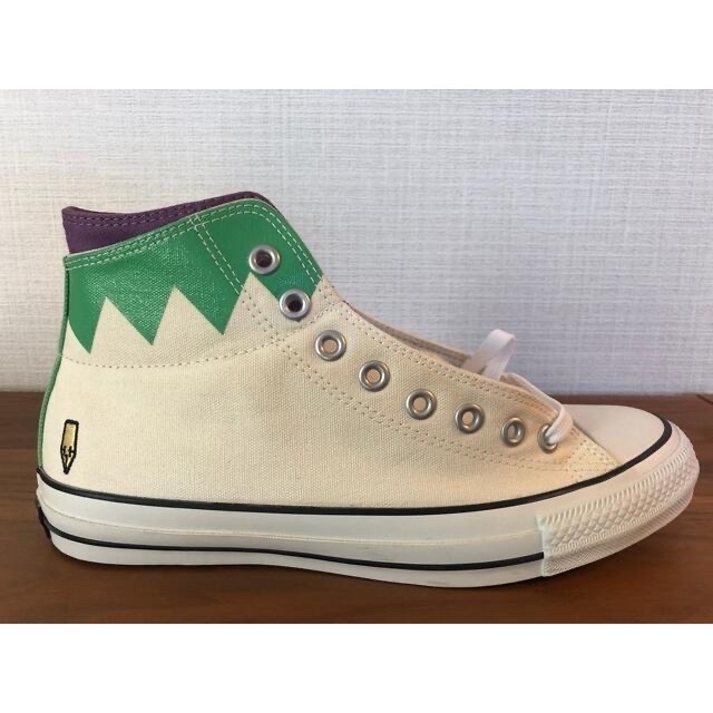 CONVERSE(コンバース)のジョジョの奇妙な冒険コンバースコラボスニーカー/岸辺露伴　26.5cm メンズの靴/シューズ(スニーカー)の商品写真