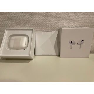 アップル(Apple)のApple Air Pods Pro エアポッズ・プロ 本体純正 美品(ヘッドフォン/イヤフォン)