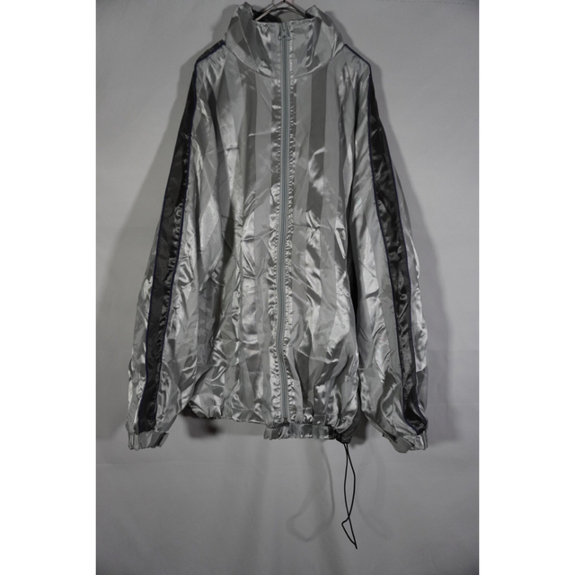 vintage silver nylon jacket