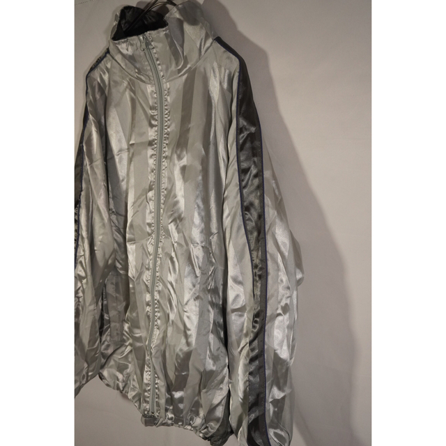 vintage silver nylon jacket