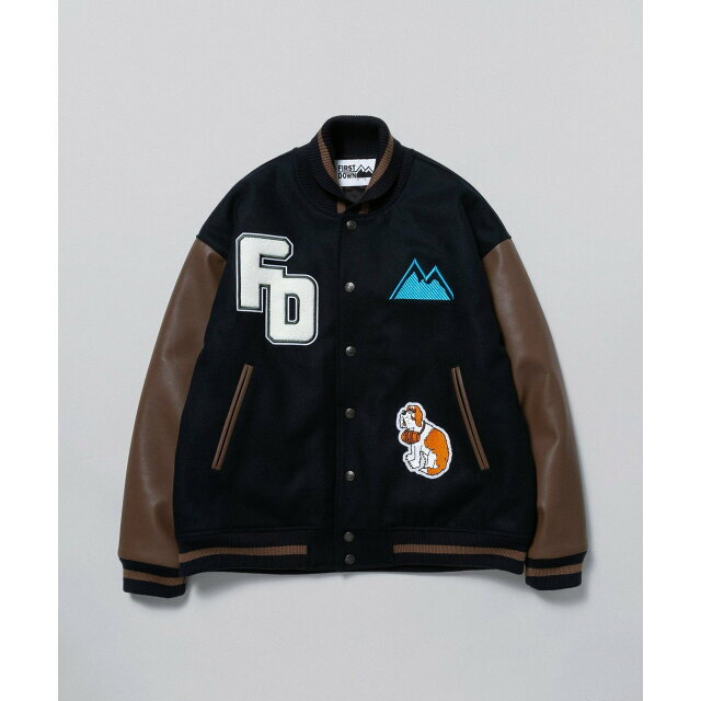 ネイビー(40)】FIRST DOWN VARSITY JACKET by MIDAS MIYAKE 特別価格