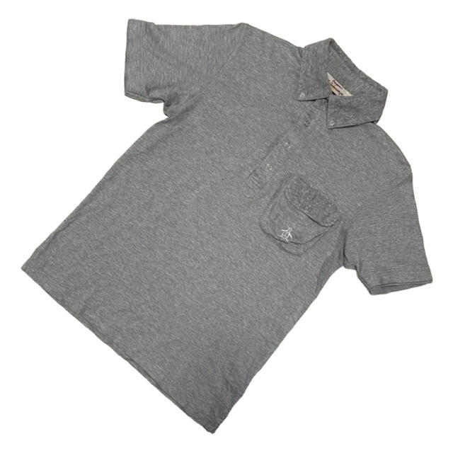 Munsingwear(マンシングウェア)のマンシングウェア ポロシャツ メンズ サイズ1 S相当 グレー ゴルフウェア スポーツ/アウトドアのゴルフ(ウエア)の商品写真