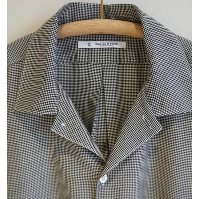 サイズ1 新品未使用 MAATEE&SONS OP Collar Shirts