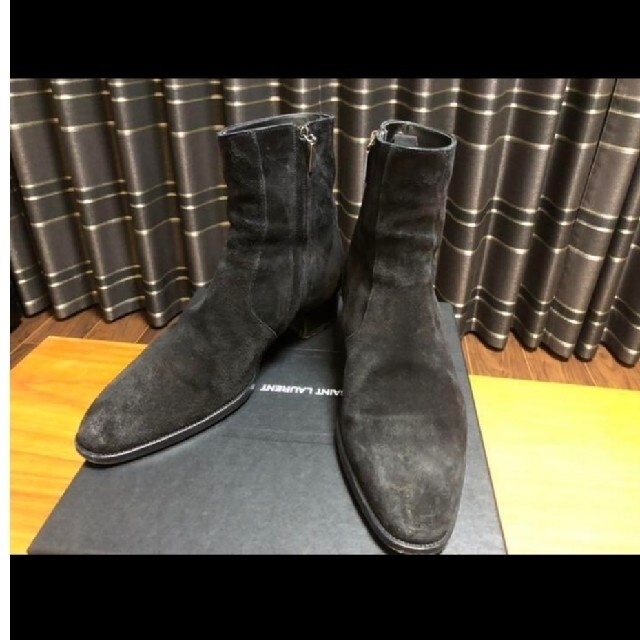 『4年保証』 Saint Laurent サンローラン ワイアットブーツ - ブーツ 『4年保証』 Saint Laurent サンローラン ワイアットブーツ - ブーツ