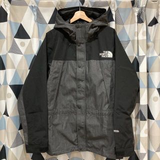 ザノースフェイス(THE NORTH FACE)のノースフェイス マウンテンデニムジャケット ビッグサイズ　ブラックデニム(マウンテンパーカー)