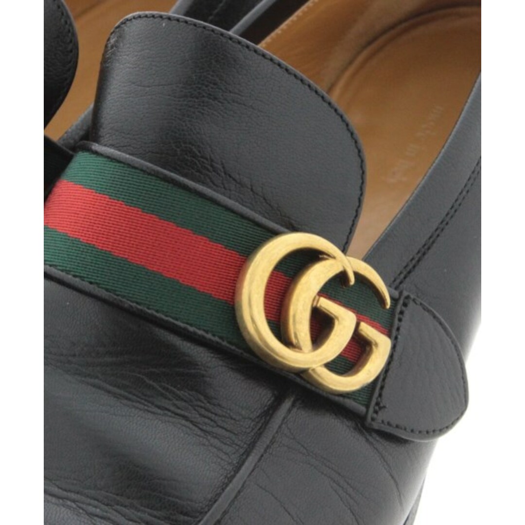 Gucci(グッチ)のGUCCI グッチ ビジネス・ドレスシューズ 8 1/2(27cm位) 黒 【古着】【中古】 メンズの靴/シューズ(ドレス/ビジネス)の商品写真