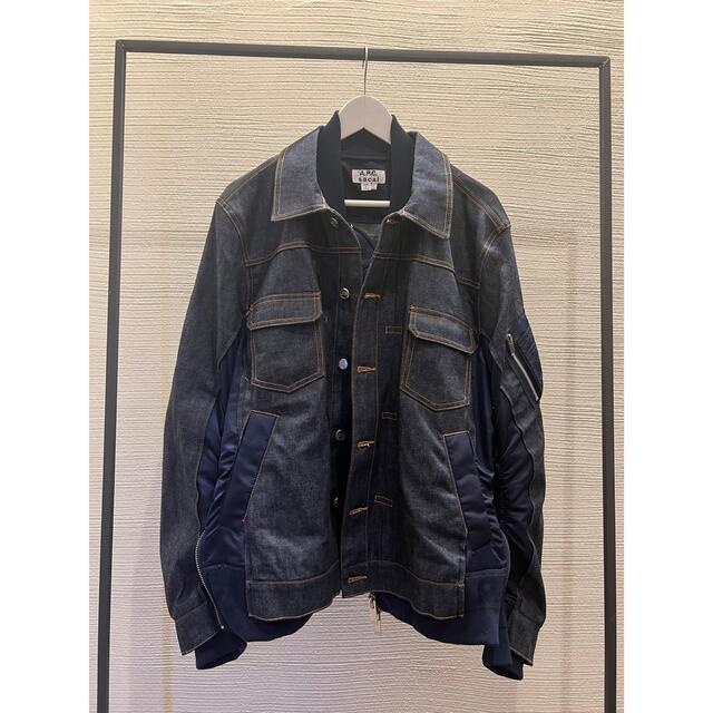 sacai a.p.c. denim jacket デニムジャケット　コラボ