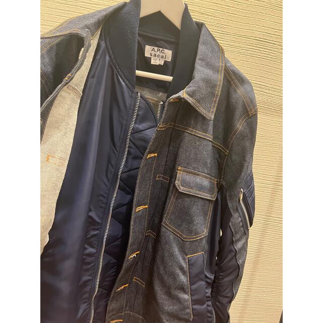 sacai - sacai a.p.c. denim jacket デニムジャケット コラボの通販 by