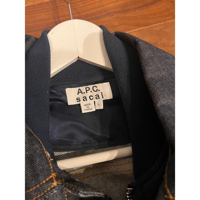 sacai - sacai a.p.c. denim jacket デニムジャケット コラボの通販 by