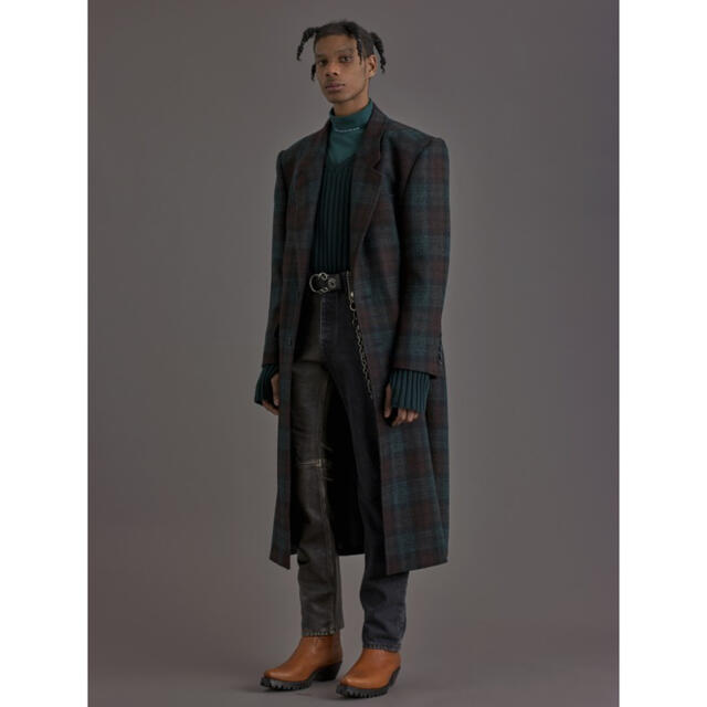 JOHN LAWRENCE SULLIVAN(ジョンローレンスサリバン)のJOHNLAWRENCESULLIVANのチェスターコート 2018AW メンズのジャケット/アウター(チェスターコート)の商品写真