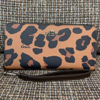 コーチ(COACH)のリピート特別割り　本体のみ　865  コーチ　長財布　ヒョウ柄　レアカラー(財布)