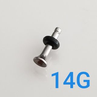 シングルフレア 14G １個(ピアス(片耳用))