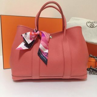 エルメス(Hermes)の超美品★エルメス ガーデンパーティー PM  ネゴンダ T刻印 正規品♡(トートバッグ)