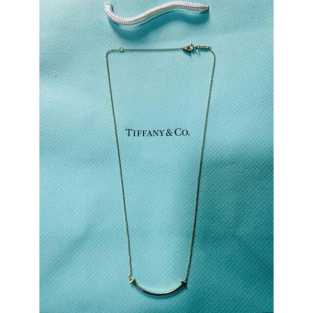 Tiffany & Co. - ティファニー スマイル ネックレス スモール