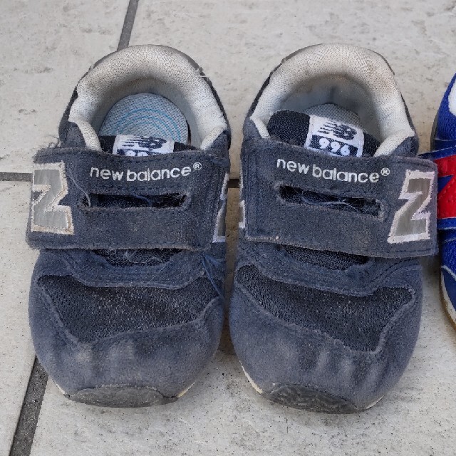 New Balance(ニューバランス)の【二足セット】ニューバランス 子供靴 キッズ/ベビー/マタニティのキッズ靴/シューズ(15cm~)(スニーカー)の商品写真