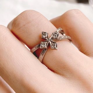 ローリーロドキン(Loree Rodkin)の【値下げ】ローリーロドキン Star Fancy Cross Ring(リング(指輪))