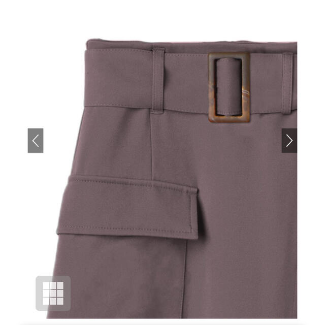 GRL(グレイル)のGRL ベルト付アシンメトリースリットタイトスカート レディースのスカート(ロングスカート)の商品写真