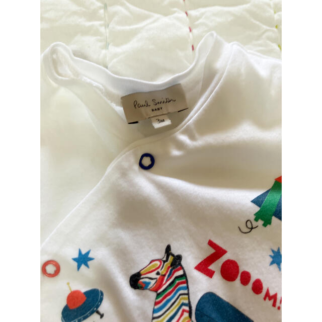 Paul Smith(ポールスミス)のポールスミス　ロンパース3month 2枚セット キッズ/ベビー/マタニティのベビー服(~85cm)(ロンパース)の商品写真