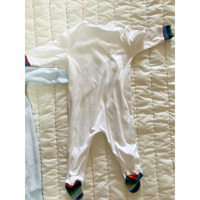 Paul Smith(ポールスミス)のポールスミス　ロンパース3month 2枚セット キッズ/ベビー/マタニティのベビー服(~85cm)(ロンパース)の商品写真