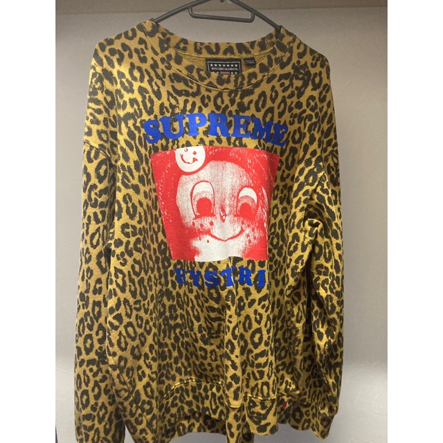 Supream21SS × ヒステリックグラマー ヒョウ柄トレーナー 【おトク