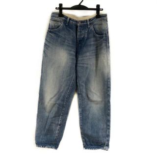 サイズ変更オプション mina perhonen always フロッキープリントデニム