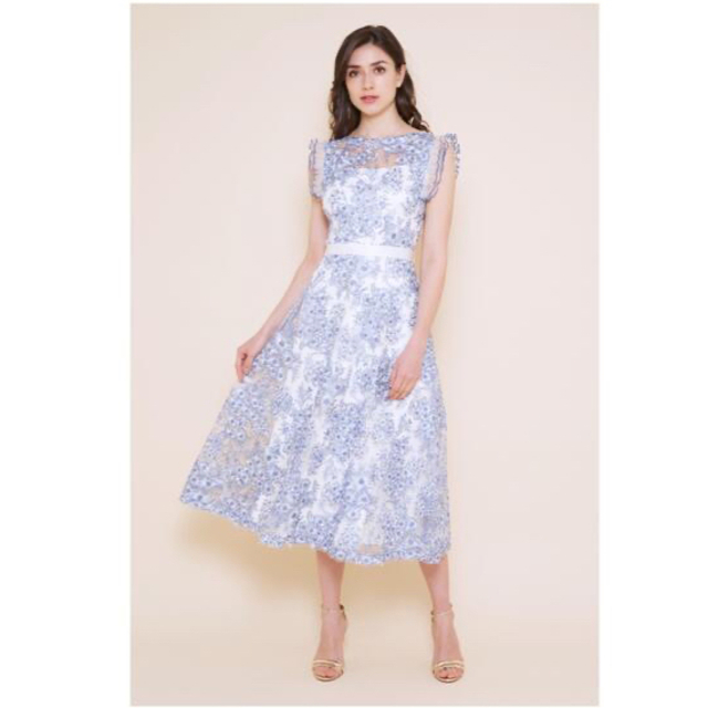 【美品】TADASHI SHOJI タダシジョージ ドレス ワンピース レース