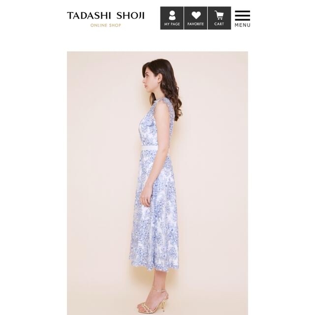 タダシショージ 美品☆TADASHI SHOJI スパンコールドレス☆正規店購入