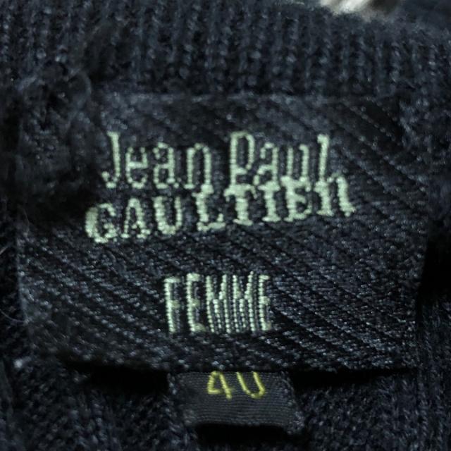 Jean-Paul GAULTIER(ジャンポールゴルチエ)のゴルチエ ノースリーブセーター サイズ40 M レディースのトップス(ニット/セーター)の商品写真