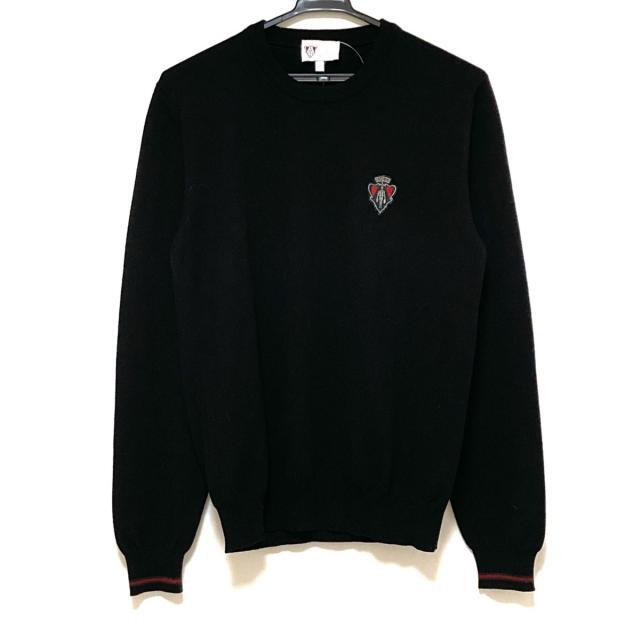 セール特価 Gucci 黒 メンズ サイズXS 長袖セーター グッチ - ニット+セーター
