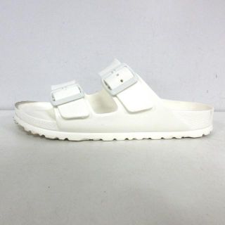 ビルケンシュトック(BIRKENSTOCK)のビルケンシュトック サンダル 24美品  白(サンダル)