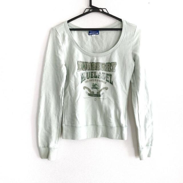 新品】 バーバリーブルーレーベルトレーナー 38 agapeeurope.org