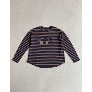 《LA DUREE》ラデュレ ボーダー柄薄手ニット (f526)(Tシャツ/カットソー(七分/長袖))