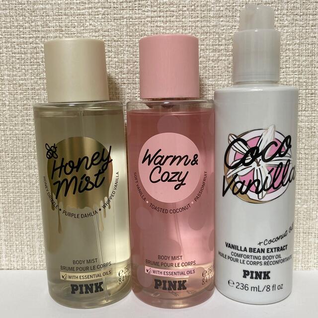 Victoria's Secret - PINK フレグランスミスト2種&ボディオイルの通販