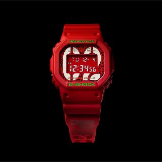 ジーショック(G-SHOCK)の新品未開封 EVANGELION G-SHOCK EVA-02 (腕時計(デジタル))