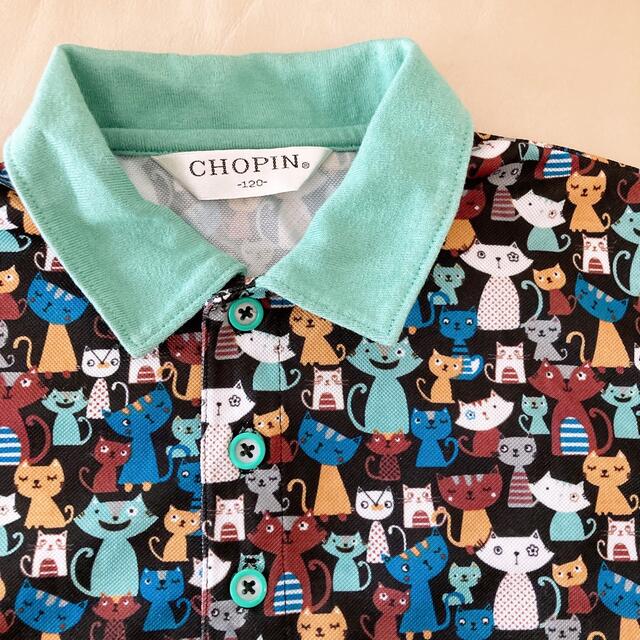 美品　 CHOPIN ショパン ポロシャツ　120㎝ キッズ/ベビー/マタニティのキッズ服男の子用(90cm~)(Tシャツ/カットソー)の商品写真