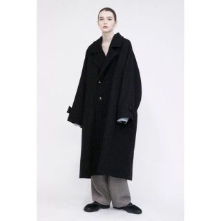 VOAAOV "YABURE OIL CUT WOOL LONG COAT"(チェスターコート)