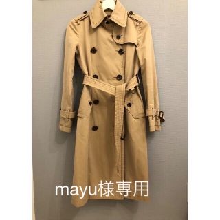 バーバリー(BURBERRY)のmayu様専用　バーバリー ブラックレーベル トレンチコート ベージュ 38(トレンチコート)