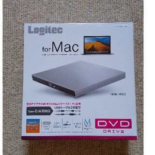 ロジテック DVDドライブ 外付け  Mac対応 LDR-PVB8U3MSV