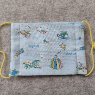 マスク　子供　ガーゼマスク　ハンドメイド　インナーマスク(外出用品)