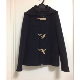 ザラ(ZARA)の美品 ZARA ダッフルコート ネイビー XS(ダッフルコート)