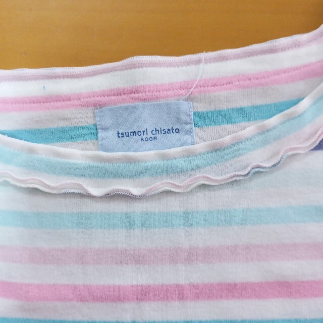 TSUMORI CHISATO(ツモリチサト)のツモリチサト　レインボー柄Tシャツ レディースのトップス(Tシャツ(半袖/袖なし))の商品写真