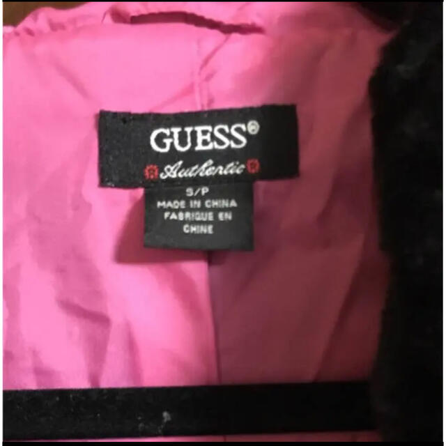GUESS(ゲス)のguess フェイクファーコート レディースのジャケット/アウター(毛皮/ファーコート)の商品写真