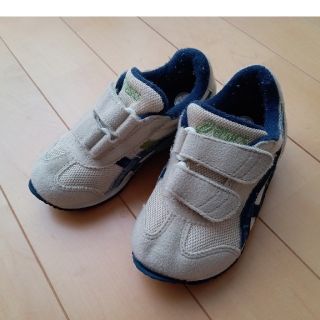 アシックス(asics)のアシックス　15.5cm　ベージュ(スニーカー)