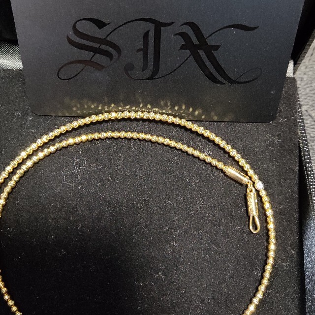 Sjx K18 グリッターネックレス 18K チェーン ダイヤモンド | フリマアプリ ラクマ