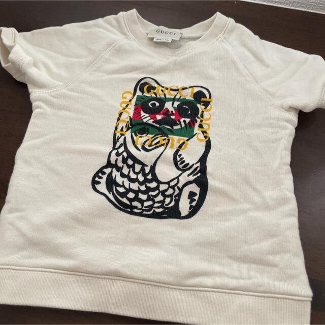 Gucci(グッチ)のGUCCI Tシャツパーカー　サイズ36M キッズ/ベビー/マタニティのキッズ服男の子用(90cm~)(Tシャツ/カットソー)の商品写真